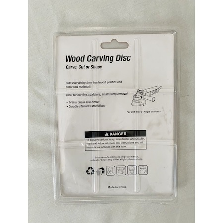 Disc cu lant pentru polizor unghiular 125 x 22, diametru 5 [3]