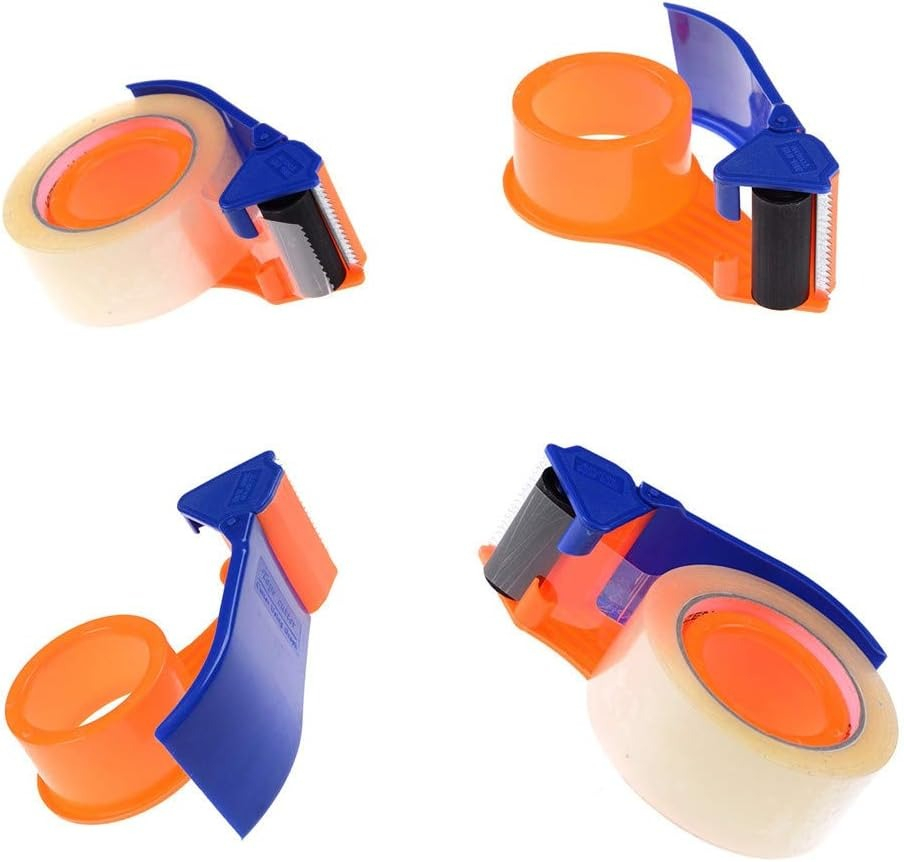Distribuitor de banda pentru pachete, colete, din plastic, rola pentru banda de 45-50 mm latime, dinti de taiere din metal [4]