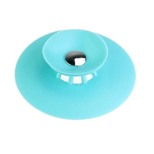 Dop chiuveta/cada din silicon, universal, rezistent la temperaturi ridicate/scazute - Albastru deschis [6]