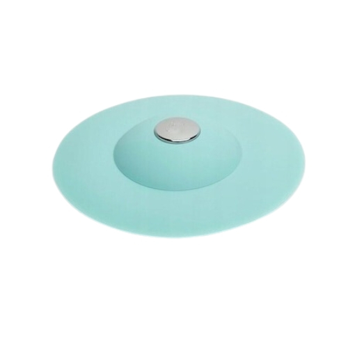 Dop chiuveta/cada din silicon, universal, rezistent la temperaturi ridicate/scazute - Albastru deschis [2]