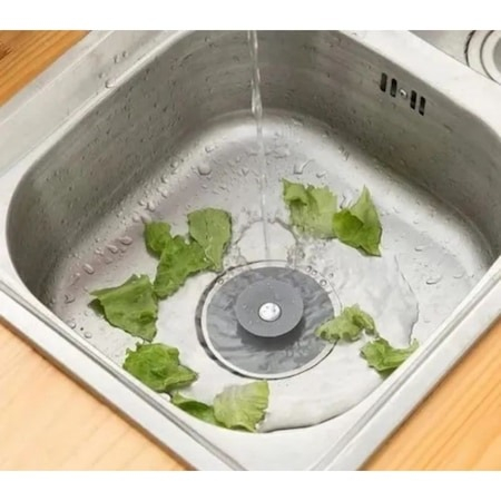 Dop chiuveta/cada din silicon, universal, rezistent la temperaturi ridicate/scazute - Gri [3]