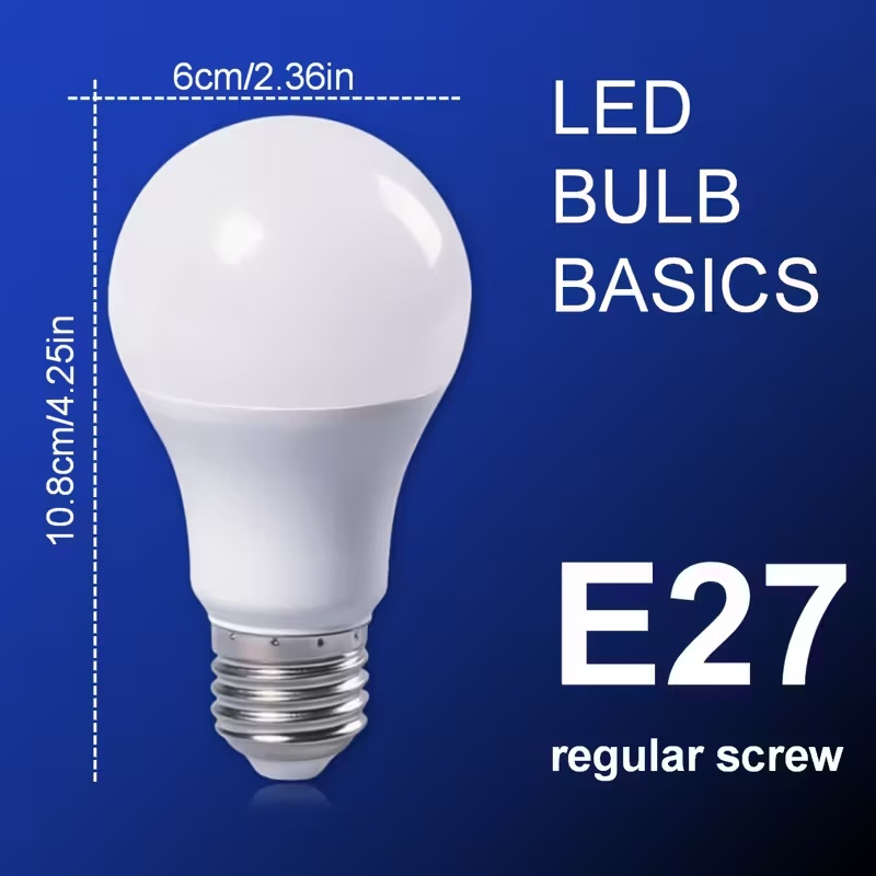 Dulie cu intrerupator si stecher, cu bec LED E27 15W, alb neutru 4500K, brat flexibil 20 cm, alb [10]