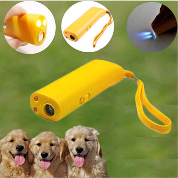 Echipament de dresaj cu ultrasunete pentru animale de companie, caine, multifunctional, baterie 9V inclusa [5]
