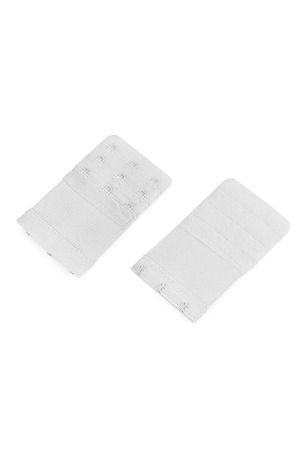 Extensie elastica pentru sutien,93L x 55l mm (3 prinderi,3 randuri) - Alb [2]