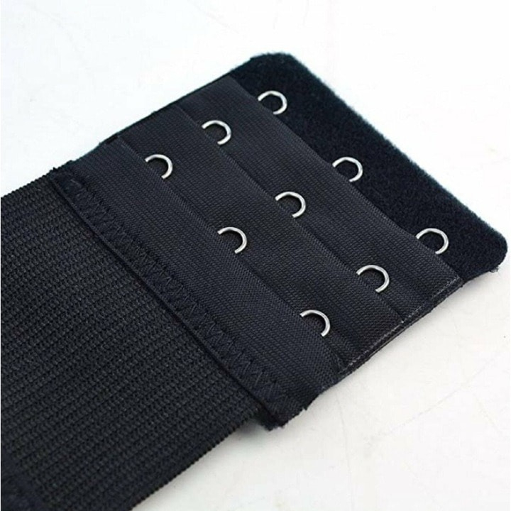 Extensie pentru sutien, 3x3 prinderi latime 3.8 cm, lungime 8 cm - Negru [3]