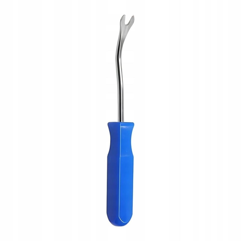 Extractor clipsuri auto 19 cm, levier profesional pentru demontare tapiterie, panouri si ornamente, varf metalic in U, maner ergonomic [6]