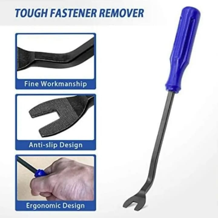 Extractor de capse pentru tapiterie auto, unealta demontare clipsuri, maner ergonomic, 22.5 cm [9]