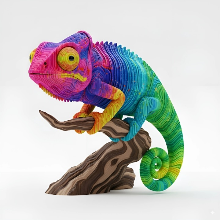 Filament 3D pentru creion 3D, multicolor, PLA 1.75 mm, 200 m, 20 culori, 10 m fiecare, imprimare rapida, fara miros, fara blocaj [5]