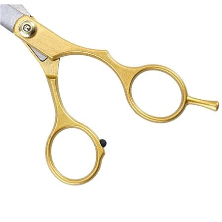 Foarfeca de tuns, otel inoxidabil, lungime 16 cm, auriu [13]