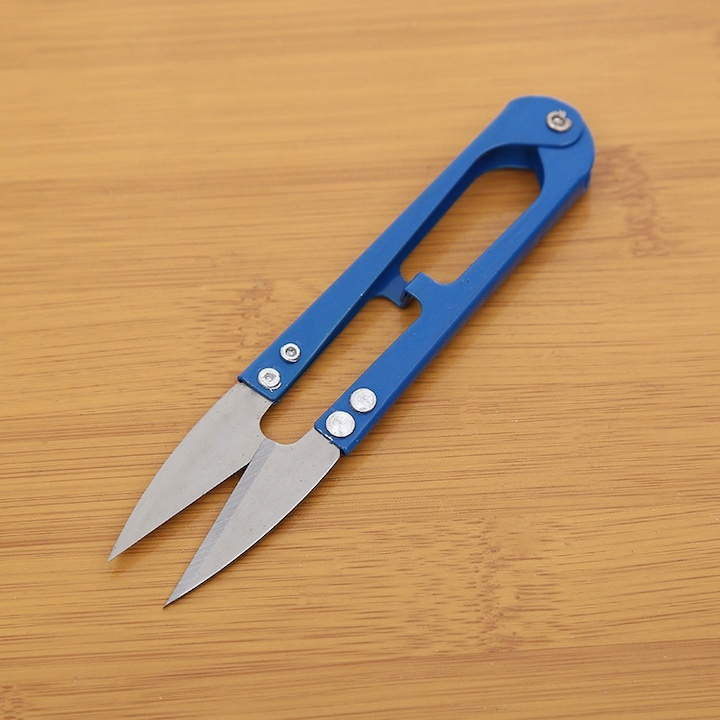 Foarfeca mini pentru ata 10 cm, taietor multifunctional din otel inoxidabil pentru croitorie, broderie, tricotaj si lucrari de finete [5]
