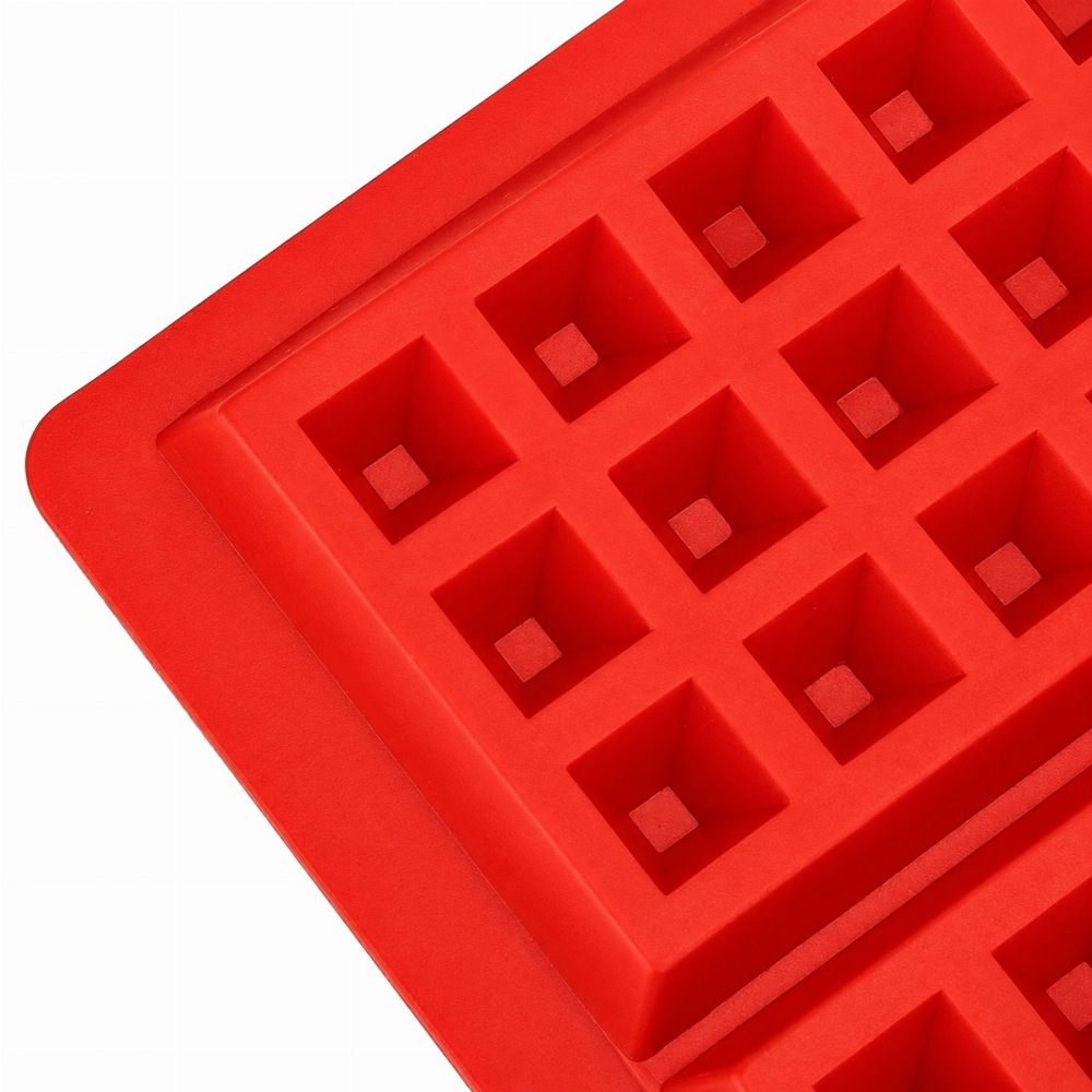 Forma Silicon Waffle Rosie, 27,7 x 18,4 cm, pentru 4 Gofre Dreptunghiulare [6]