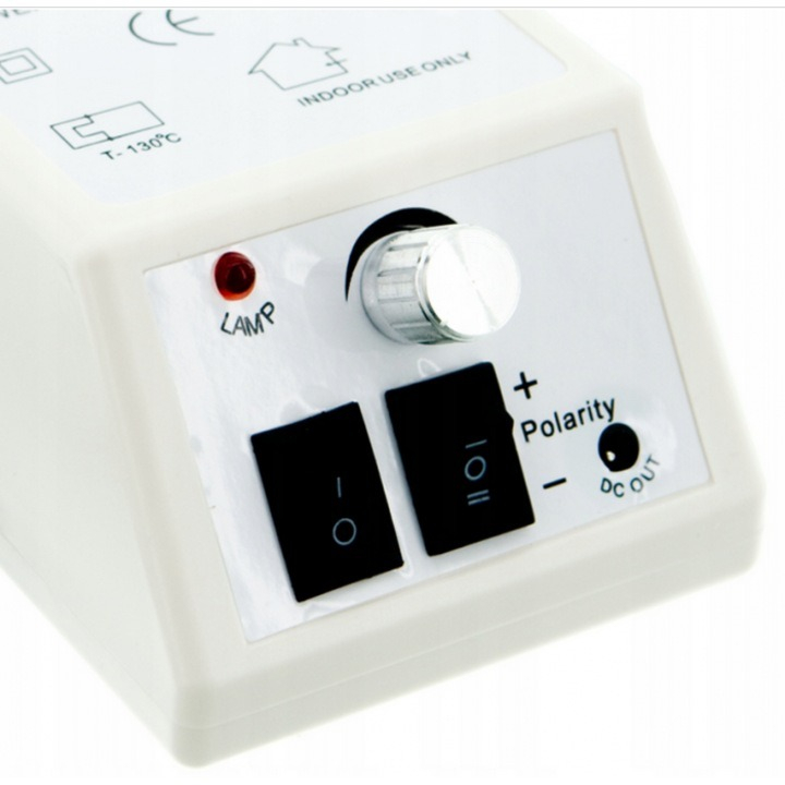 Freza pentru unghii, manichiura sau pedichiura, viteza reglabila, 20000 rpm, 6 inele abrazive, 6 capete de freza, 10 W [8]