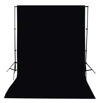 Panza fundal foto,studio,din bumbac,dimensiune 240x300 cm - Negru [3]
