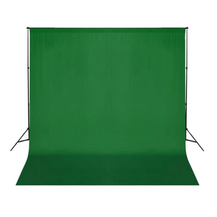 Panza fundal foto,studio,din bumbac,dimensiune 240x300 cm - Verde [3]