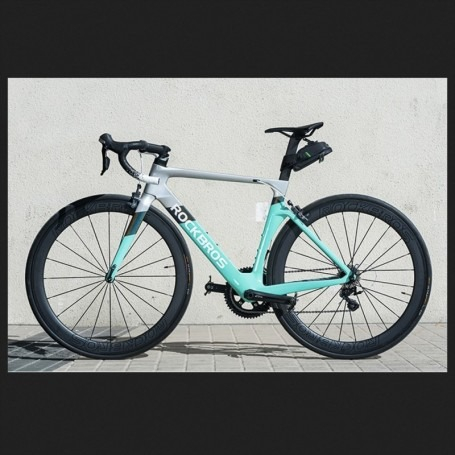 Geanta pentru bicicleta, 1l, prindere sub sa, 18 x 7.5 x 7 cm, negru [2]