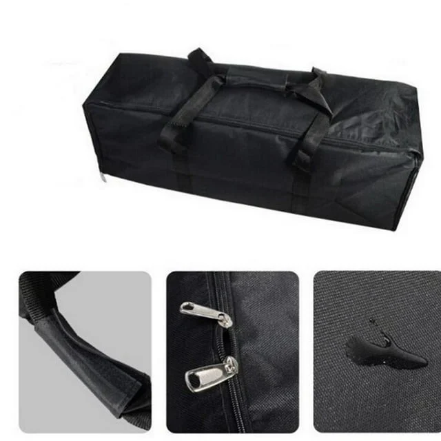 Geanta pentru Transport Echipamente Foto si Video, Nylon Rezistent, Compartiment Mare pentru Lumini Studio, Stative si Accesorii, 70 x 20 x 20 cm, Negru [6]