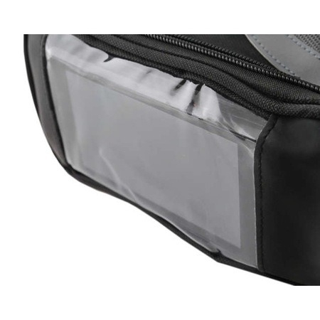 Geanta de telefon pentru bicicleta,forma dreptunghiulara,19x9,5x9 cm - Negru [4]