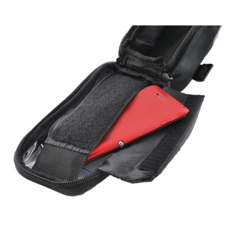 Geanta de telefon pentru bicicleta,forma dreptunghiulara,19x9,5x9 cm - Negru [3]