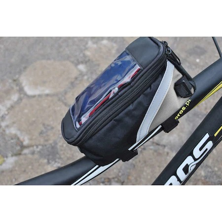 Geanta de telefon pentru bicicleta,forma dreptunghiulara,19x9,5x9 cm - Negru [11]