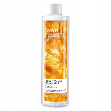 Gel dus Avon portocala Twist 500 ml