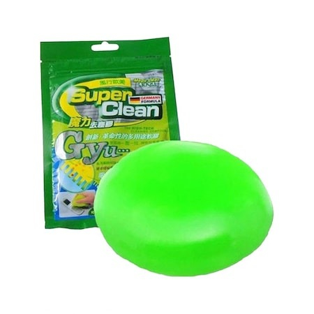 Gel elastic pentru indepartarea murdariei si a prafului din locatii greu accesibile, Verde [2]