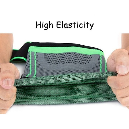 Genunchiera elastica ajustabila cu bretele elastice, bandaj pentru genunchi [8]