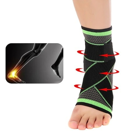 Glezniera Elastica universala, prindere cu benzi de fixare - Negru,verde [2]