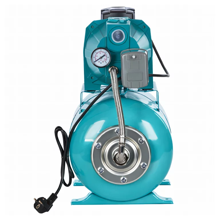 Hidrofor turcoaz 24 L, pompa de apa 750 W 1 CP, debit 50 L/min [9]