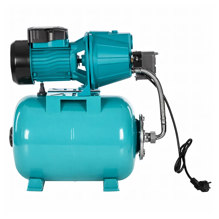 Hidrofor turcoaz 24 L, pompa de apa 750 W 1 CP, debit 50 L/min [8]