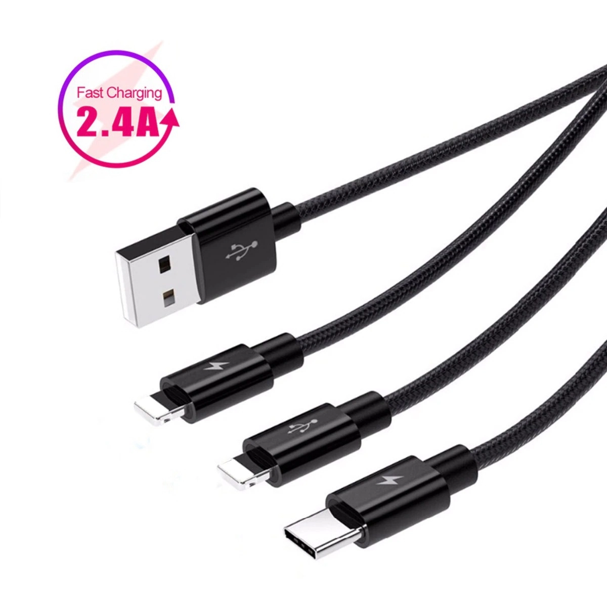 Cablu telefon universal fast charging 3 in 1 [2]