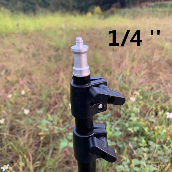 Trepied stativ 160 cm,filet universal 1/4,cu suport de telefon 2x filet 1/4 [2]
