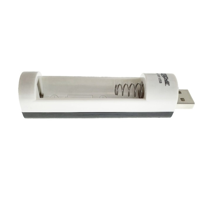Incarcator USB , XN-101, pentru acumulator tip AA si AAA - Alb [3]