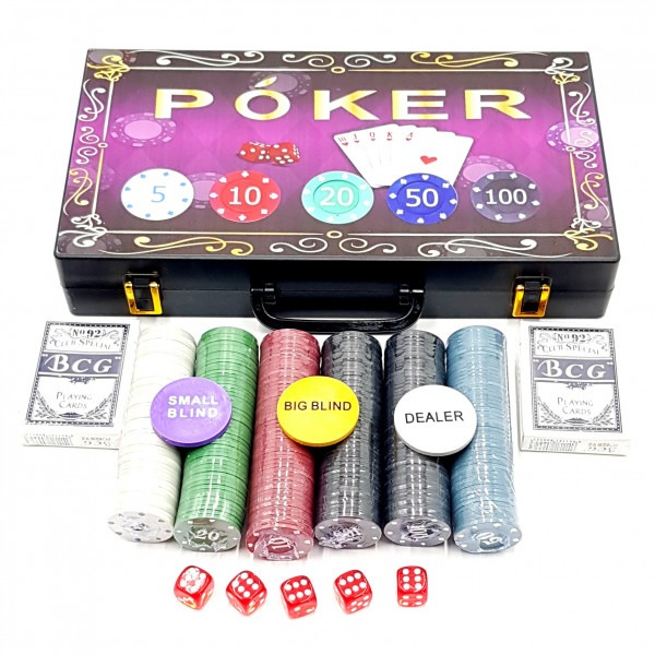 Joc Poker cu servieta din plastic inclusa, 200 jetoane [2]