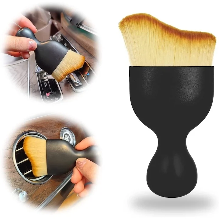 Kit curatare auto premium cu perie detailing, laveta microfibra si spuma activa 200 ml [4]