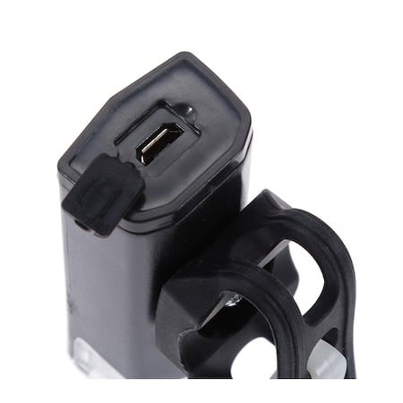 Kit far si stop bicicleta, LED, reincarcabile USB, 1200 mAh, rezistente la apa [4]