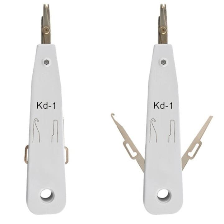 Kit instrumente de retea si tester cabluri XXL, compatibil mufe RJ45/RJ11, cu husa depozitare, 27x15.5x6 cm, negru-portocaliu [7]