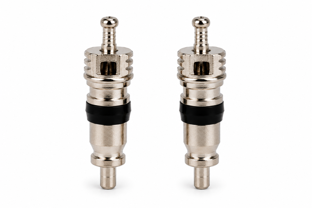 Kit intretinere valve roti, 2 nuclee ventil tip auto si 2 capace protectie anti-praf [2]