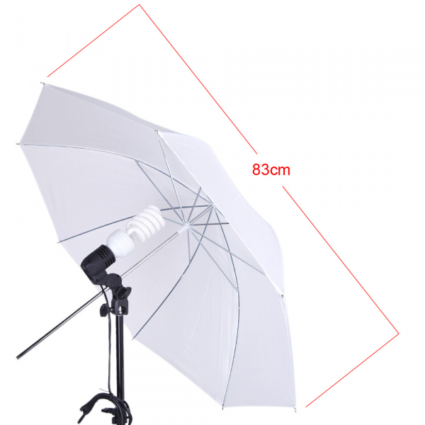 Kit studio foto,lumini,2 umbrele,suport fundal 2x3m,2 becuri 150W, 2 panze fundal alb,negru [6]