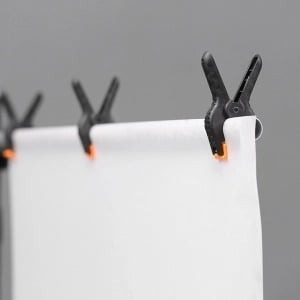 Kit studio, suport fudal reglabil, Alb, 2.6x3m, suport aluminiu, 4 clesti de suport al panzei, geanta de transport [4]