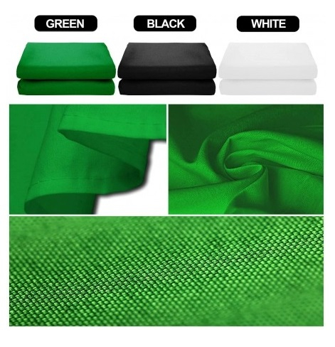 Kit studio foto, suport fundal reglabil 2x3m, clesti inclusi + 3 panze de fundal multicolore 2x3m [4]