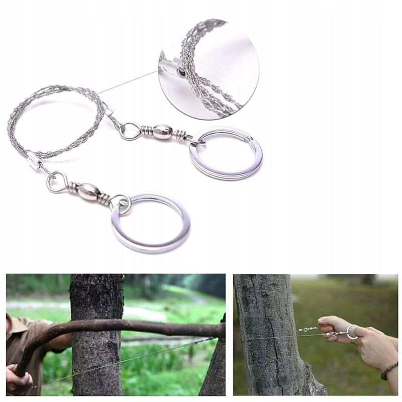 Kit supravietuire 13 in 1 pentru camping si urgente, trusa compacta cu busola, lanterna, cutit pliabil, laser si accesorii outdoor [12]