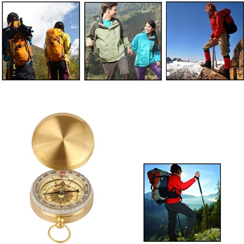 Kit supravietuire multifunctional camping si urgente, trusa compacta cu busola, lanterna, amnar, card unealta, paracord si accesorii outdoor [10]