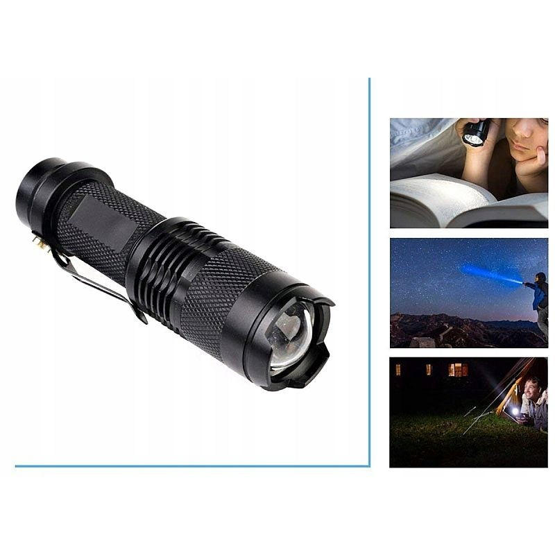 Kit supravietuire multifunctional camping si urgente, trusa compacta cu busola, lanterna, amnar, cutit pliabil si accesorii outdoor [11]