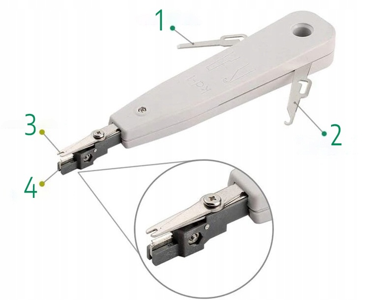 Kit tester cabluri de retea negru 146 piese, trusa sertizare RJ45 RJ11 RJ12, tester cabluri Ethernet, cleste sertizare, accesorii complete in husa [8]