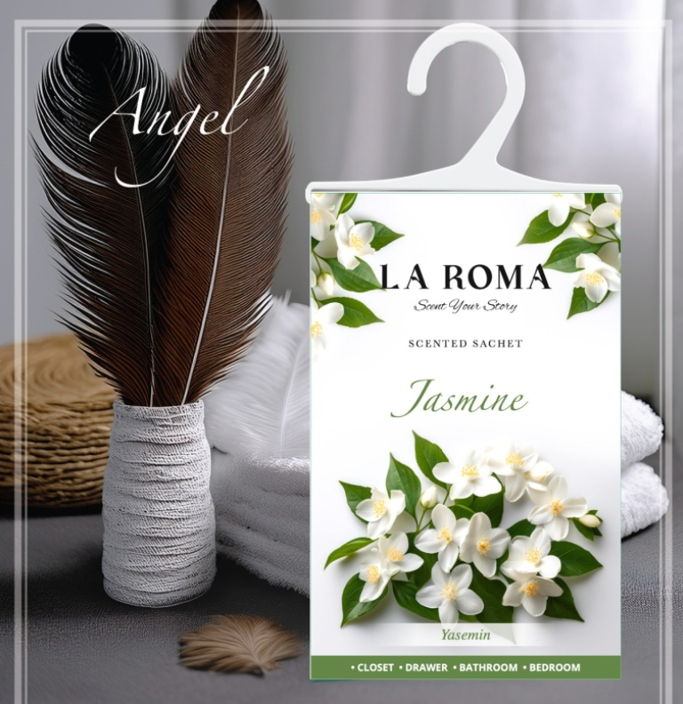 Odorizant pentru dulap La Roma – Iasomie, Aromă Florală și Delicată pentru Haine Proaspăt Parfumate, Inspirată din Grădinile Italiene în Floare [3]