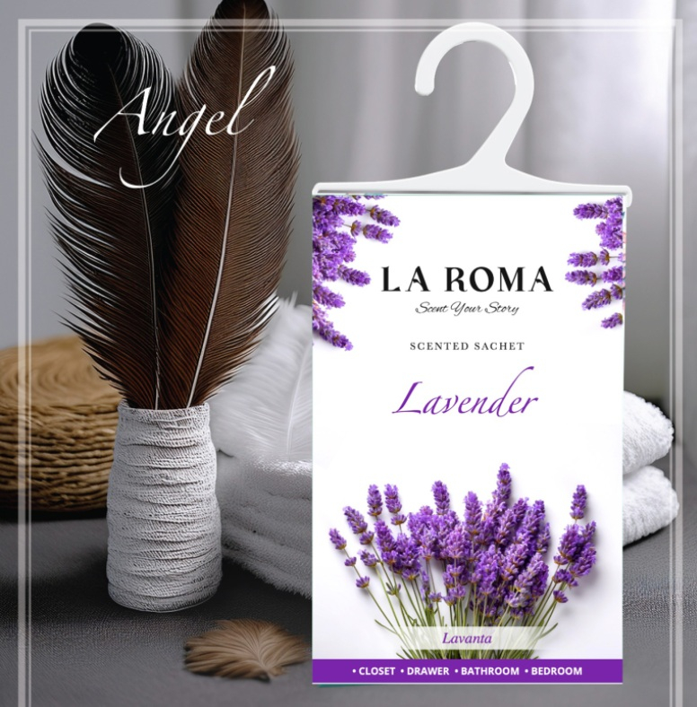 Odorizant pentru dulap La Roma – Soft Lavanda, Aromă Calmă și Florală pentru Haine Proaspăt Parfumate, Inspirată din Tranquilitatea Câmpurilor Provensale [2]