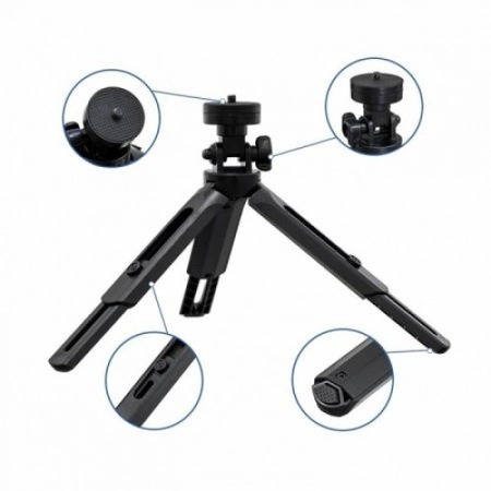 Lampa circulara LED 26 cm diametru,cap de bila 360 grade inclus + mini trepied extensibil cu suport [2]