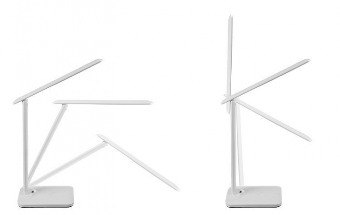 Lampa de birou LED 10W cu cablu alimentare USB 110 cm - Alb [3]