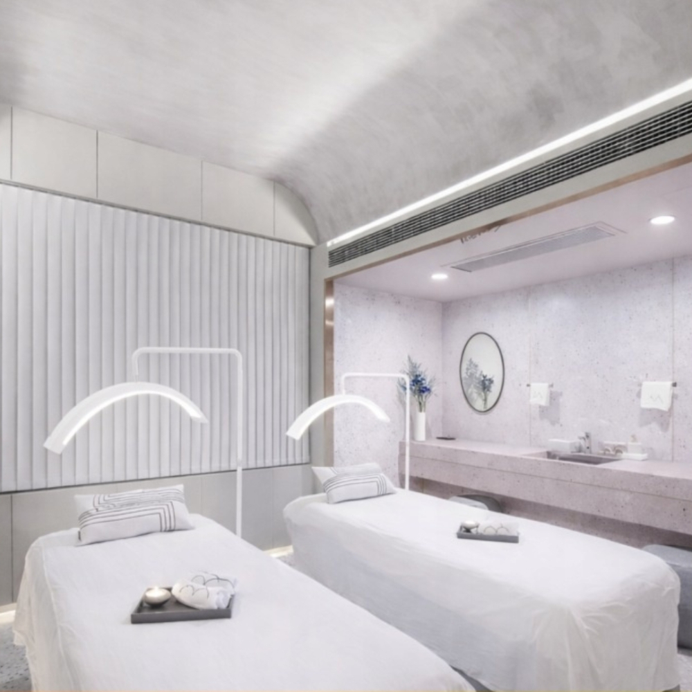 Lampa cosmetica tip semiluna, LED, 40 W, 2500 lm, 320 LED-uri, inaltime reglabila 139-184 cm, lumina calda/rece/neutra, alb [5]