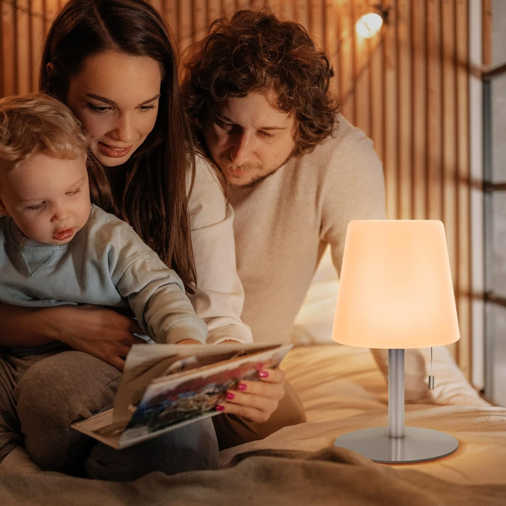 Lampa de masa RGB cu incarcare USB-C, 5 moduri de iluminare, control tactil si baterie reincarcabila [4]